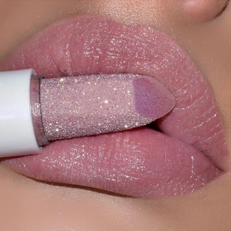 Batom Glitter Star Hidratante Nutritivo Cintilante Maquiagem Cosmética De Longa Duração Labiales