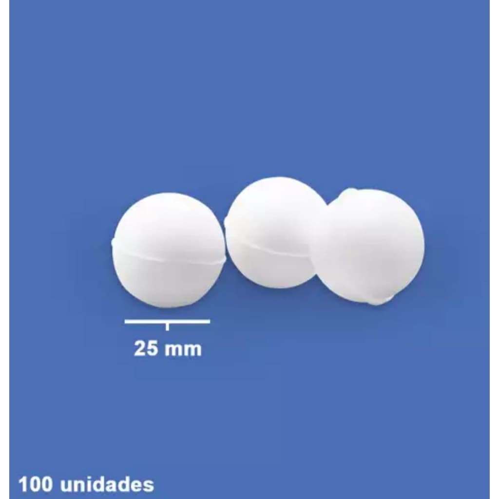 Bola de isopor 25mm c/100 und - STYROFORM