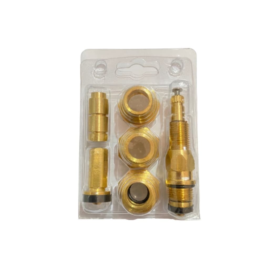 Kit Reparo Salva Registro Blukit 10x1 Fácil Chuveiro Pressão Metal