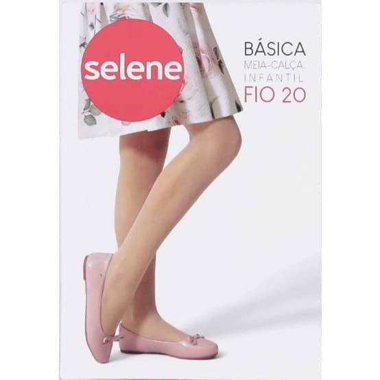 Meia Calça para Batizado e Ballet Infantil Fio 20