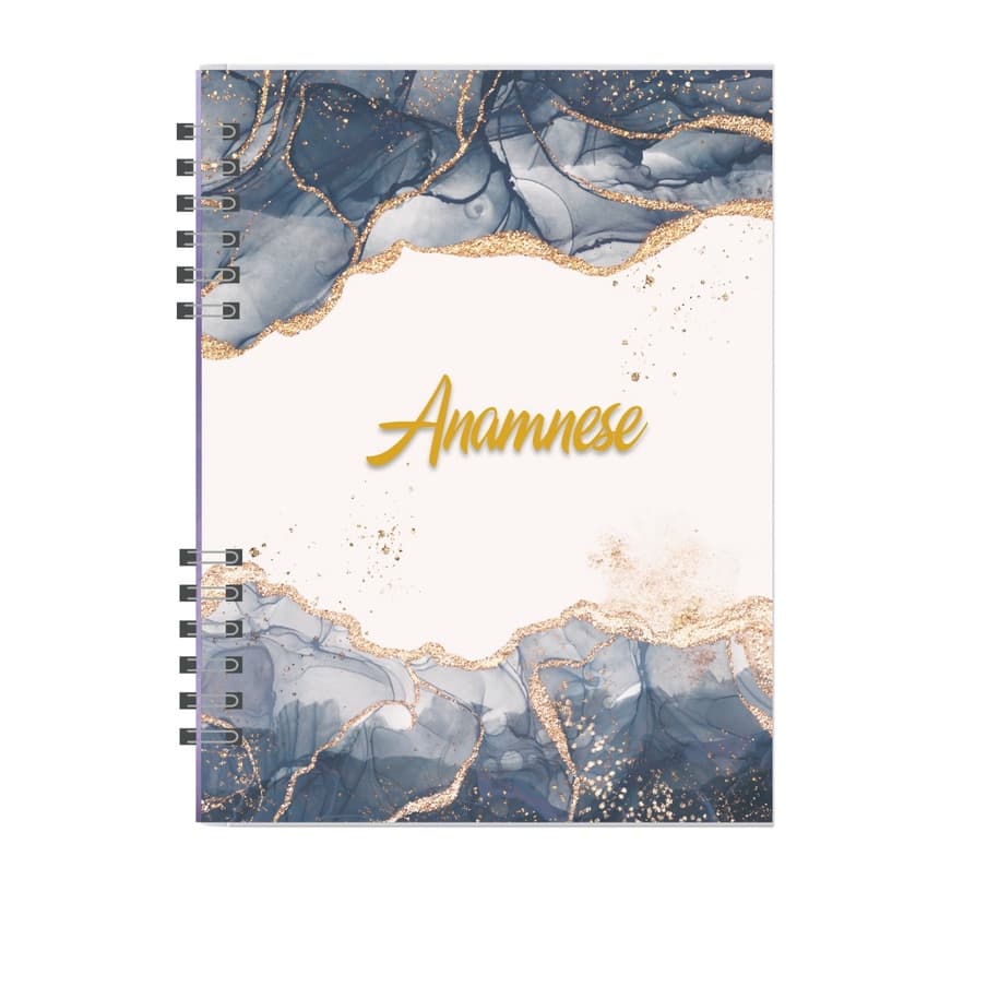 Caderno Anamnese Estética Corporal /  Micropigmentação/Along Unhas e Cílios /Design de Sobrancelha / Depilação/Capilar
