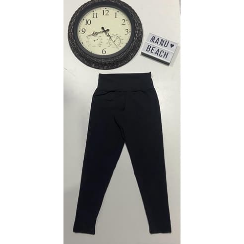calça legging cós alto
