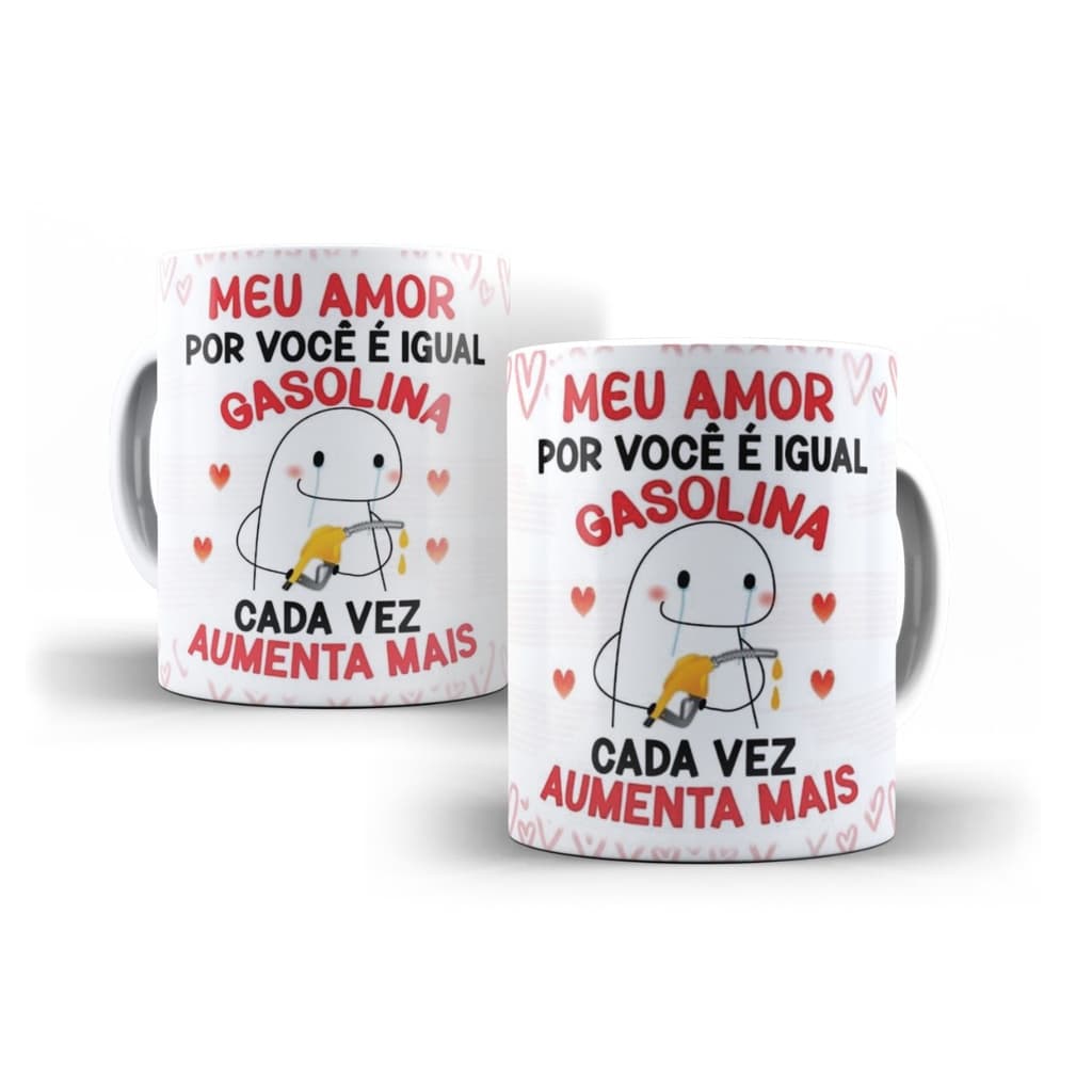 CANECA PERSONALIZADA - FLORK - MEU AMOR POR VOCÊ