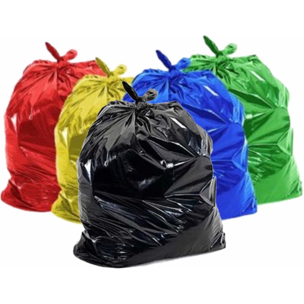 Kit Saco de Lixo Seletivo para reciclagem