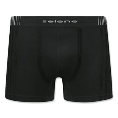 Cueca Boxer Selene Sem Costura Plus Size X1 X2 X3 Ref 11170