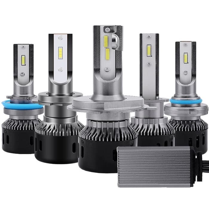 Novo 2 Pçs H4 LED H7 H11 H8 H1 H3 Lâmpadas Do Farol Carro 60W 9800LM 9005 9006 6000K 12-24V Auto Luz De Nevoeiro