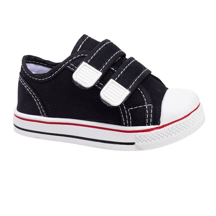 Tênis Infantil Unissex Preto - *ENVIO IMEDIATO*