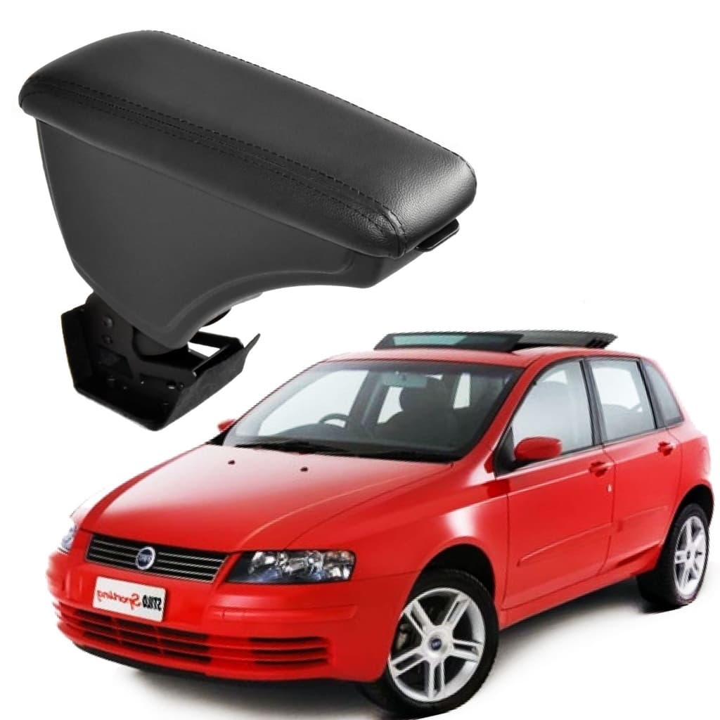 Acessório Apoio Braço Central Fiat Stilo 2002 A 2011