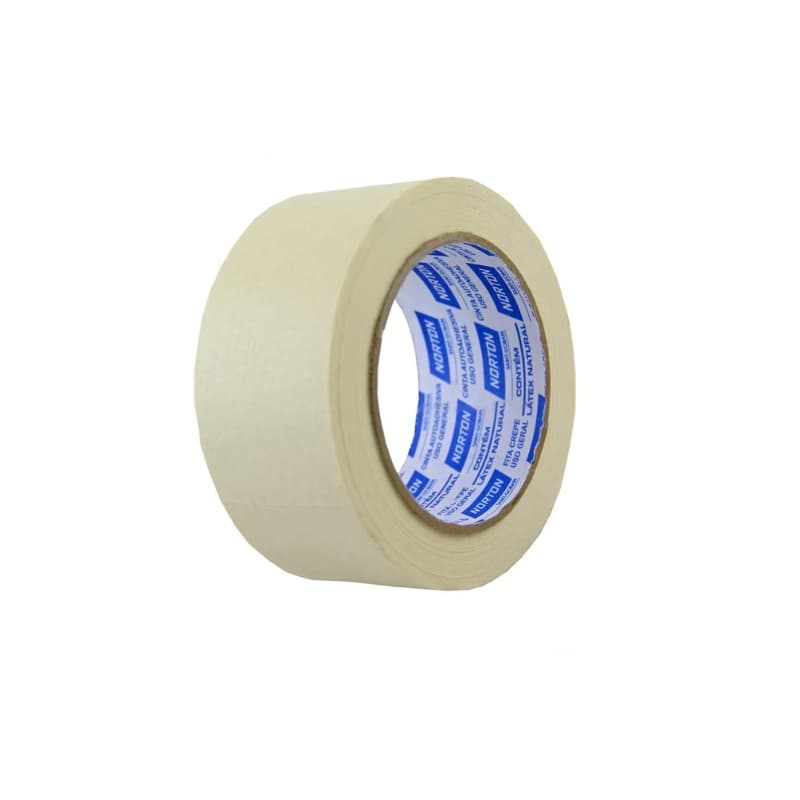 Fita Crepe Uso Geral Branca Norton 18mm/24mm/48mm Pronta Entrega