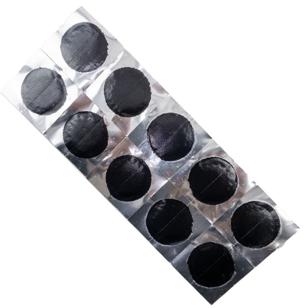 10x Remendo Estrela VulcaFlex Pneu com Reparos p/ Câmara de Ar