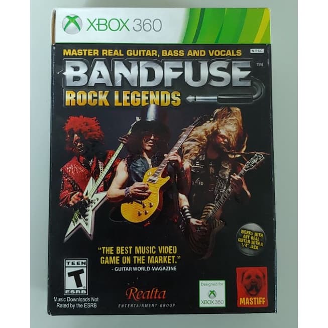 BAND FUSE ROCK LEGENDS XBOX 360 ARTIST PACK L A C R A D O