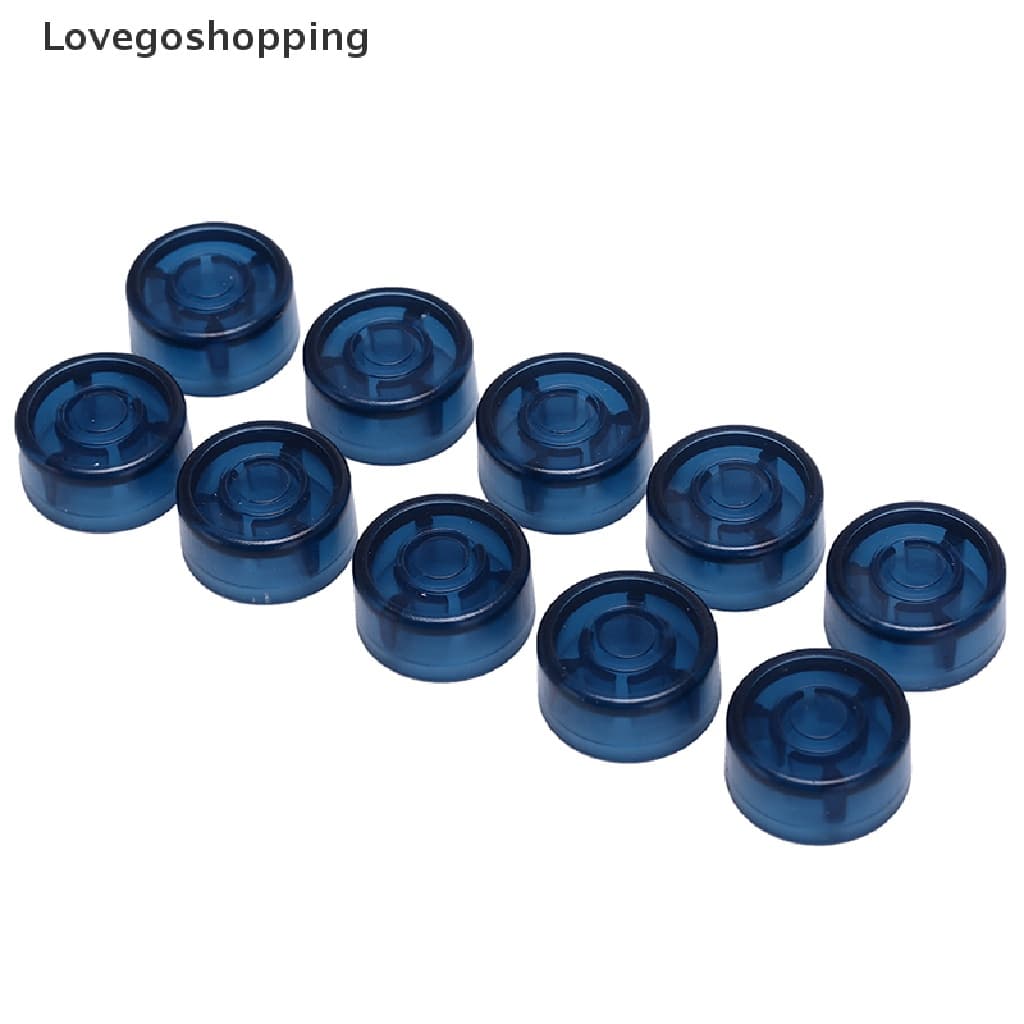 Lovegoshopping 10pcs pedal topper Amortecedores De Plástico Efeito De Guitarra Pé Prego ping