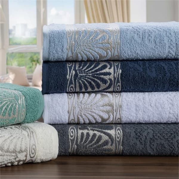 Toalha de Rosto Felpuda Jacquard Reistin 390g/m² - Dubai