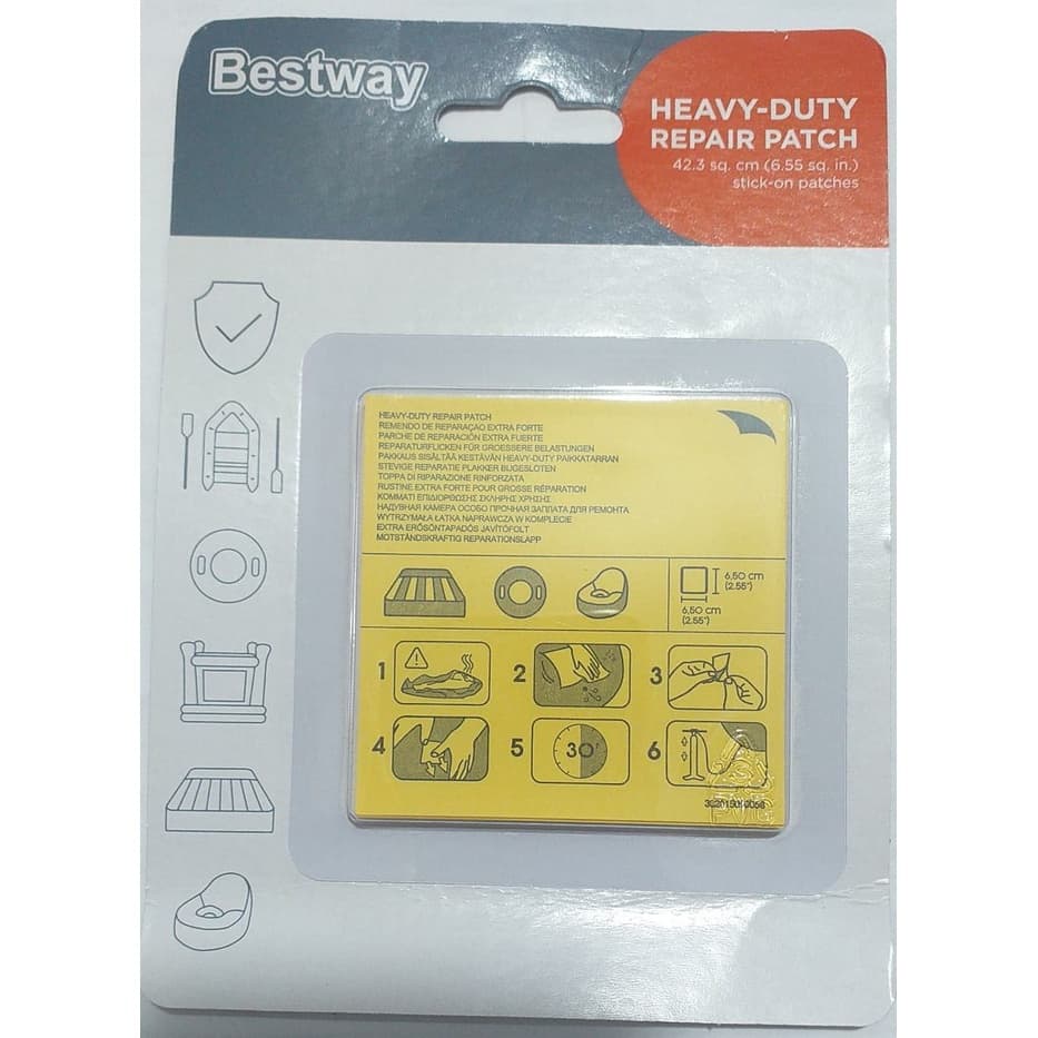 Kit Reparo Remendo para Colchão e Bóia |Inflável Nautika