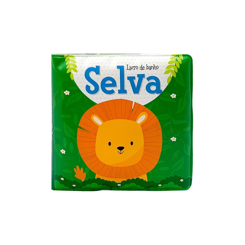 Livro De Banho - Pequena Selva - Com Apito Infantil