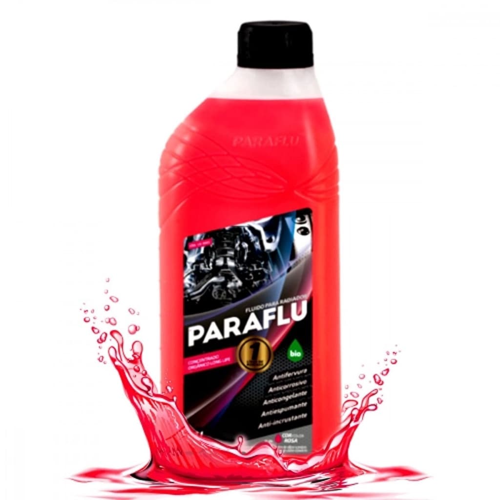 Aditivo Concentrado Paraflu Orgânico Rosa Para Radiador 1L