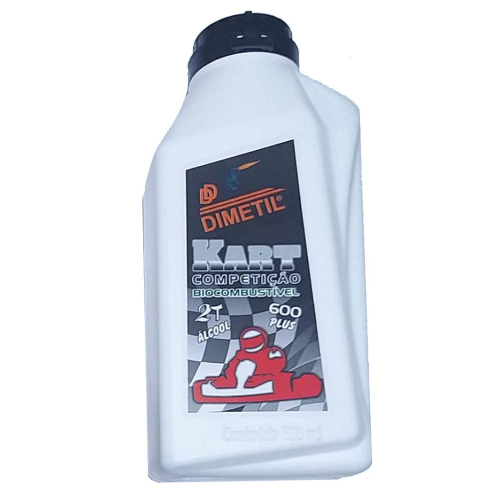 600 PLUS oleo 2 tempos Kart competição álcool 500 ml - Dimetil