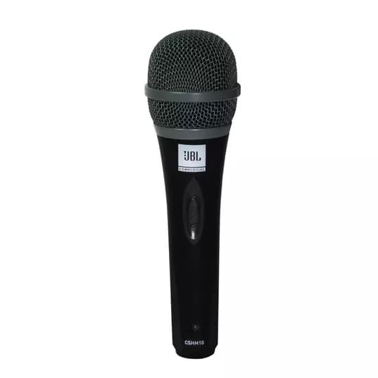 Microfone Dinâmico Vocal JBL CSHM10 - LANÇAMENTO JBL - Produto original com garantia no Brasil