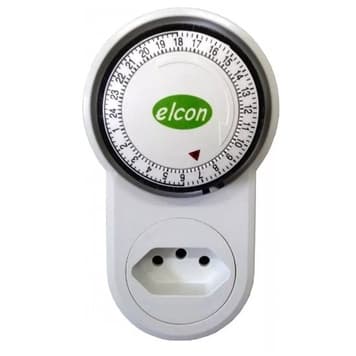 Timer Temporizador Analógico Elcon Bivolt 60Hz