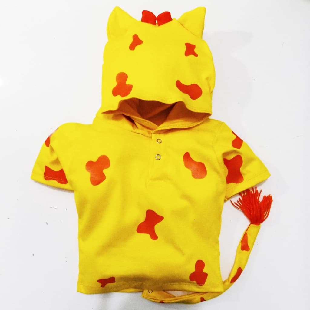 CAMISETA FANTASIA GIRAFINHA CATITOS - 277