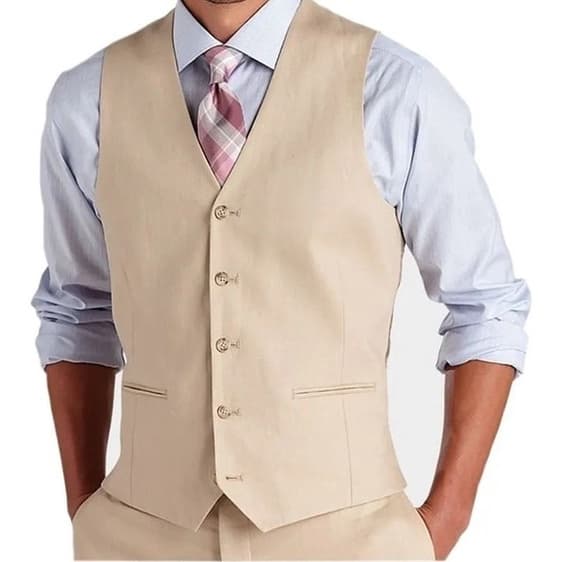 Colete Masculino Social Para Casamento Homem Formatura Elegante Oxford Luxo Premium festas
