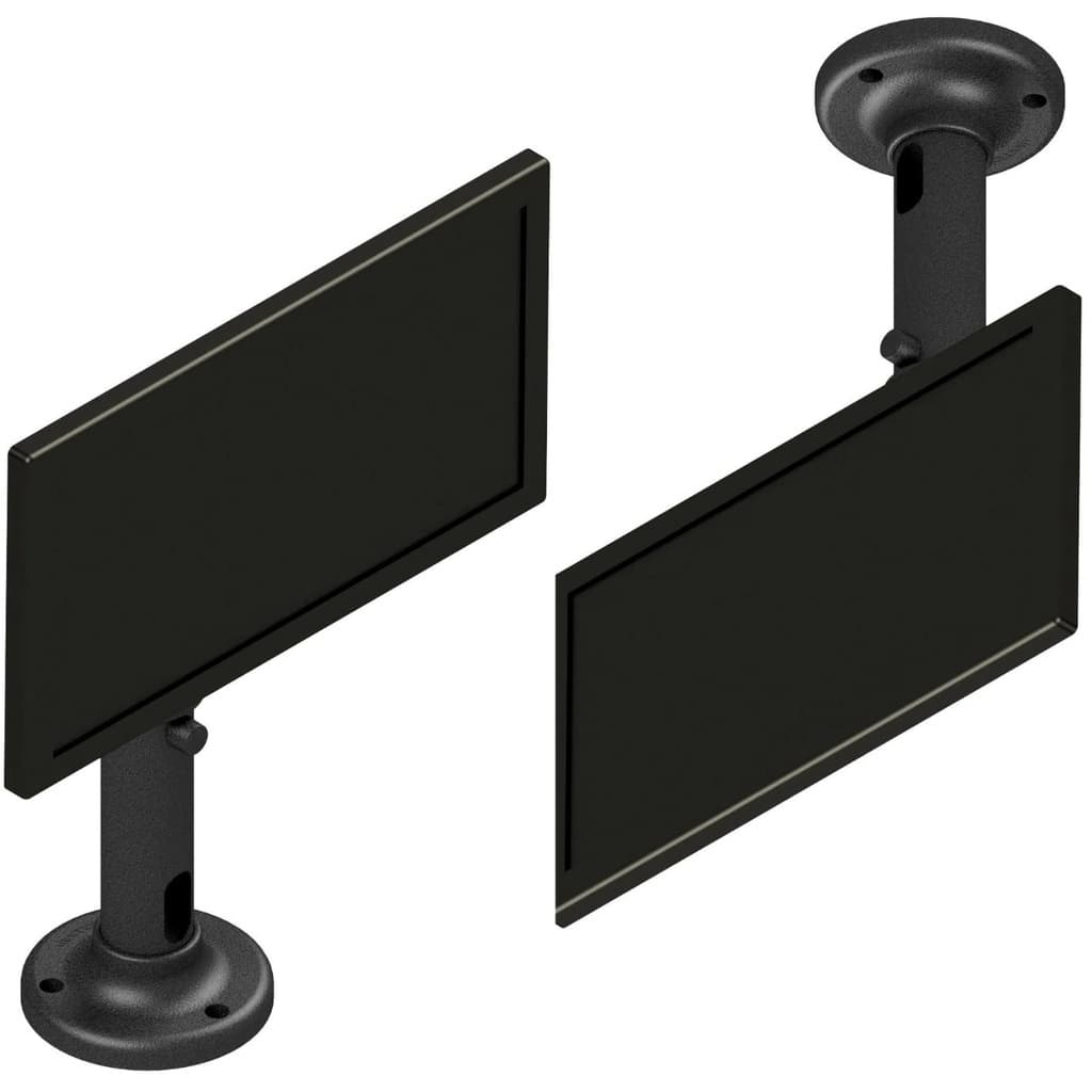 Suporte Monitor Check Out Caixa de Supermercado Balcão Teto Mesa Ajuste Telescópico 10'' Até 32''