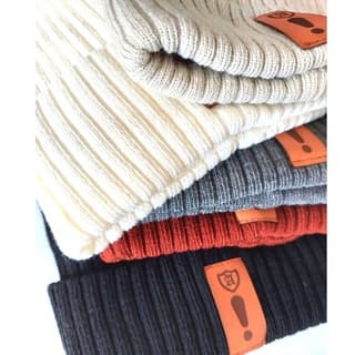 Touca Lisa De Lã Gorro Adulto Unissex P/ Inverno