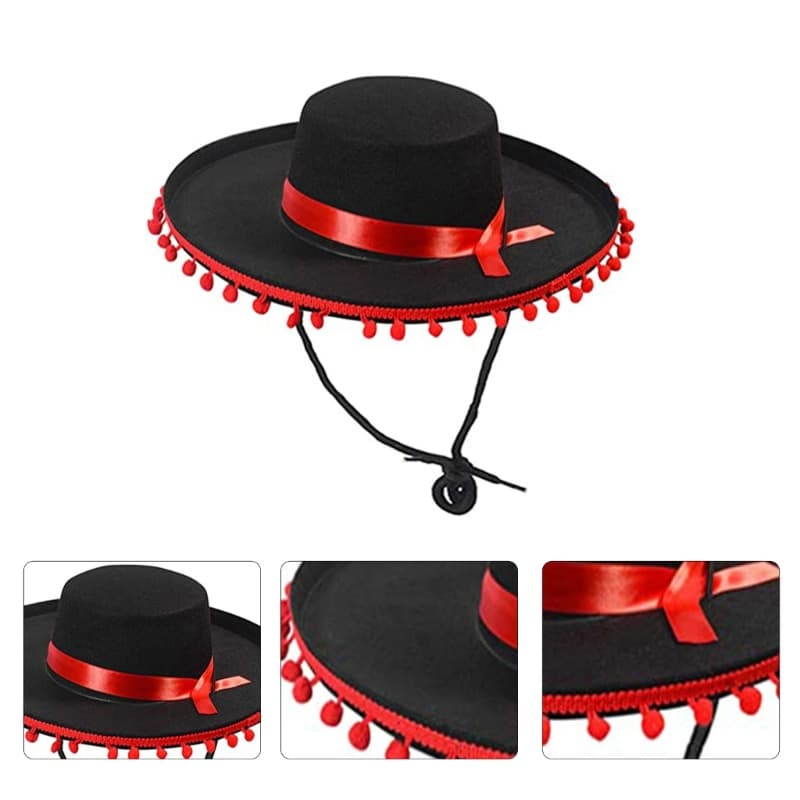 GODD Chapéus De Festa CincoDeMayo Chapéu Respirável Cocar Moda Sombrero