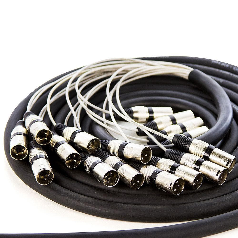 Multicabos Com Conectores Xlr 16 Vias Cirilo Cabos 5 Metros
