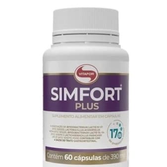 Simfort Plus 390mg 60 Cápsulas - Vitafor