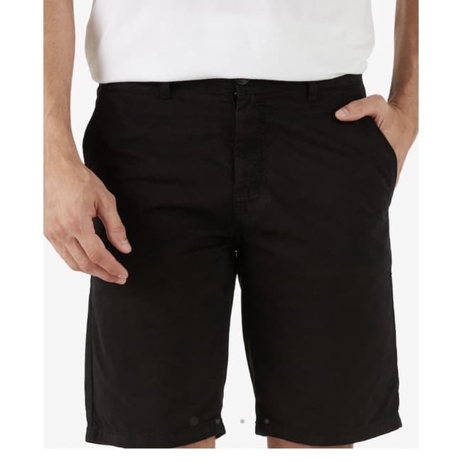 bermuda jeans masculina preta