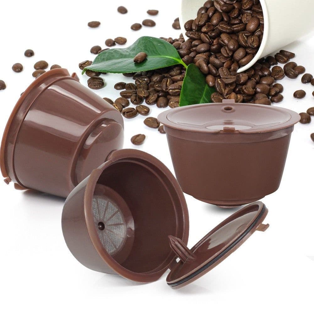 Capsula Reutilizável Dolce Gusto Com Filtro Da Cápsula De Café Recarregáveis 5,4x3,5CM