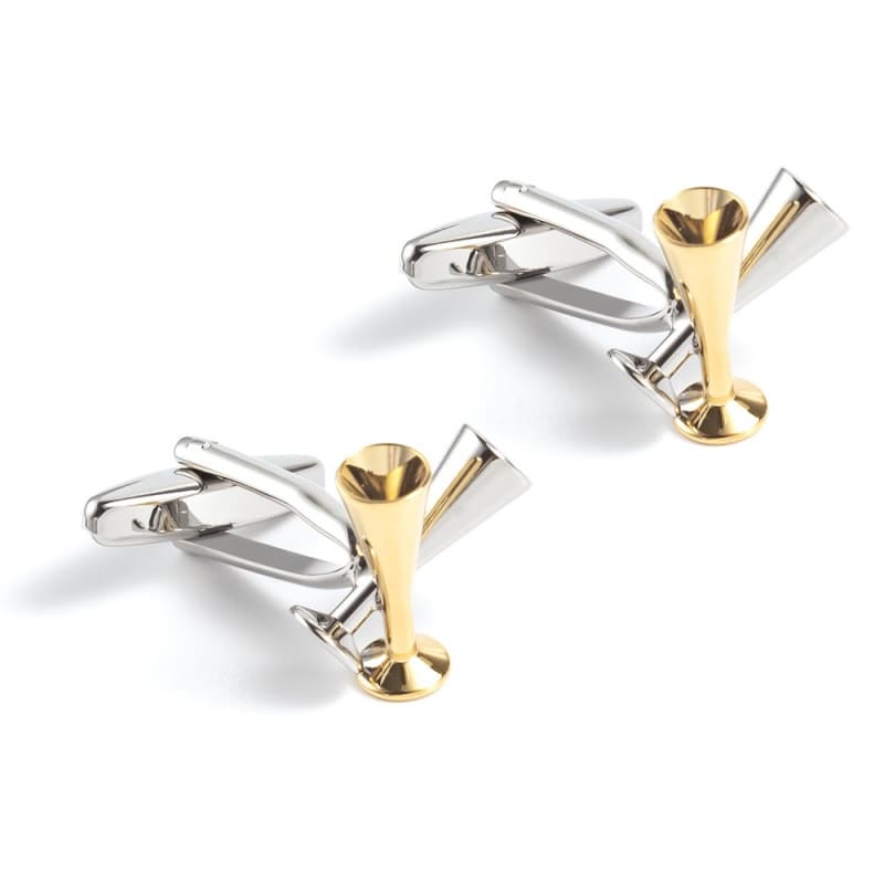 Acessórios de moda: abotoaduras novas de alta qualidade em metal dourado, prateado e cor champanhe, abotoaduras francesa