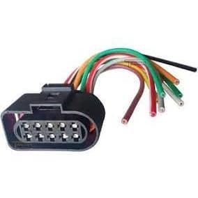 Chicote Plug Conector Farol 10 Vias Gol G3 G4 Fox Golf Polo Unitário