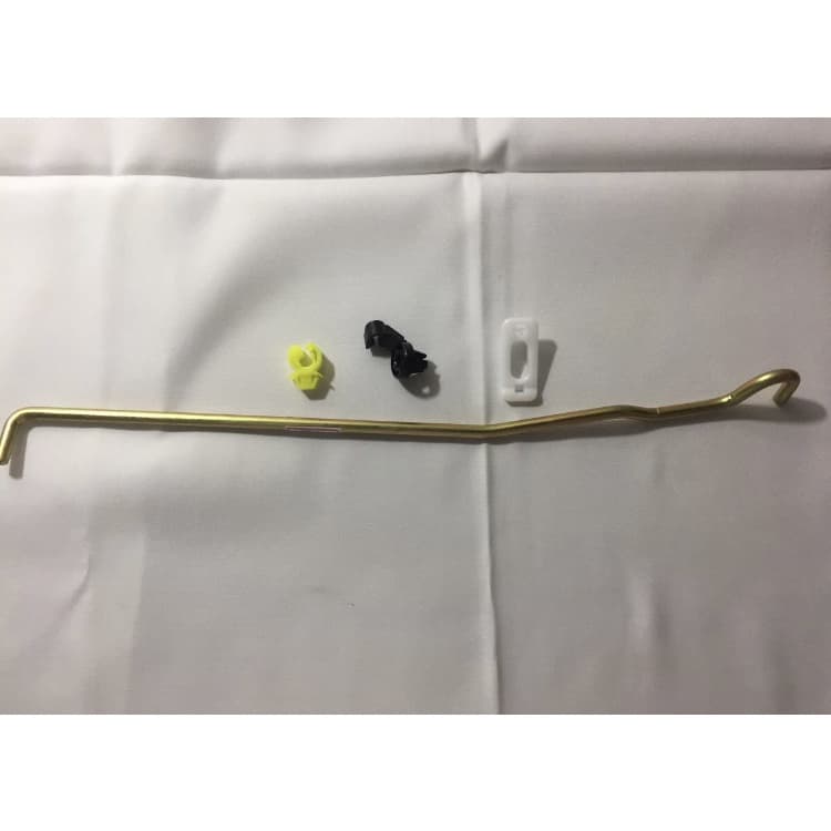 Kit vareta com os 3 grampos suporte que segura capo aberto corsa 1994 a 2001 e Classic todos w332