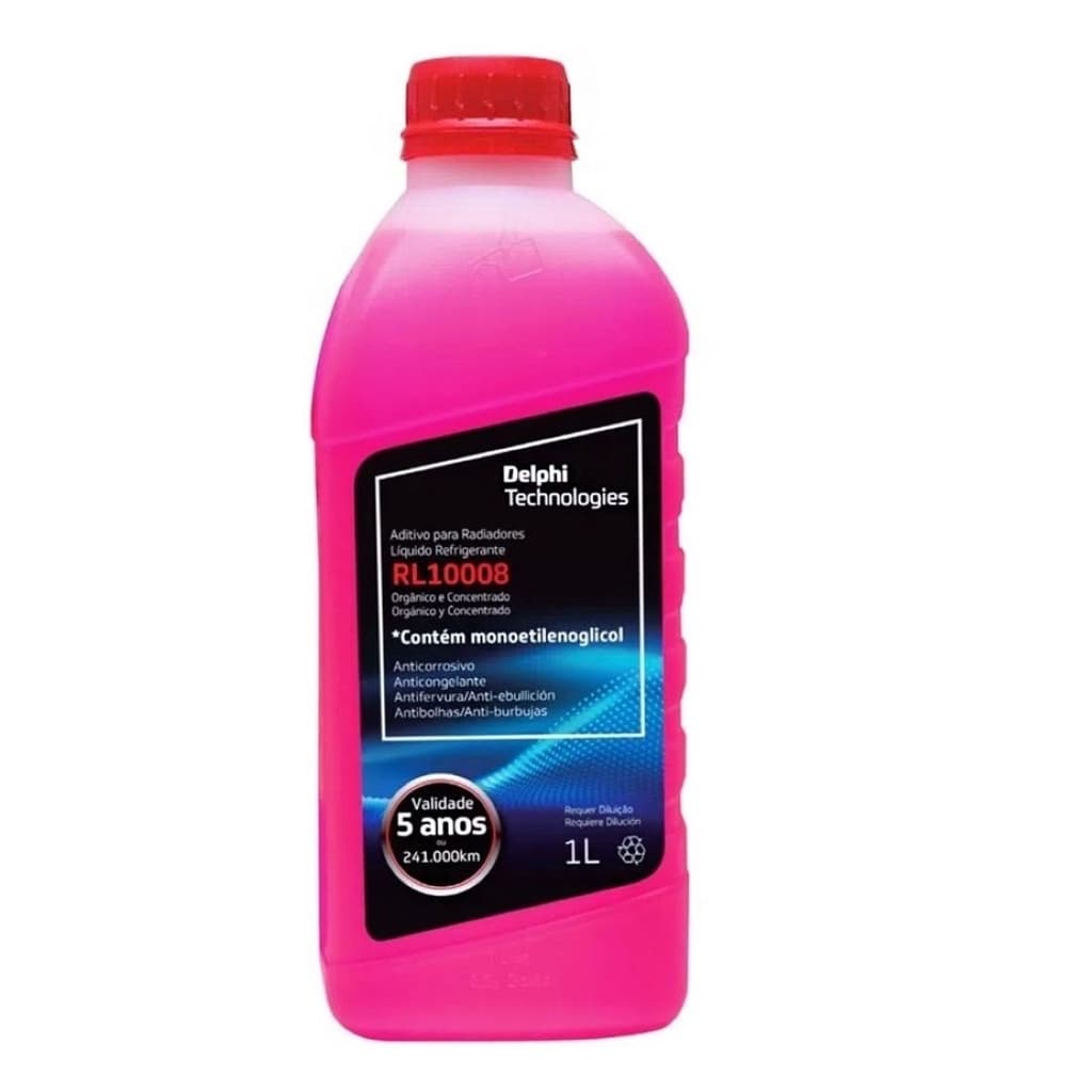 Aditivo radiador delphi concentrado rosa orgânico rl10008