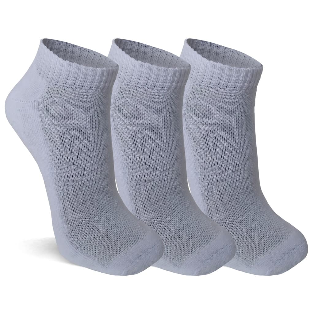 Kit 3 Pares Meias Rikam Soquete Cano Baixo Academia Original