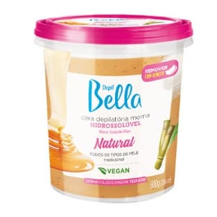 Cera Depilatória Depil Bella 600g Natural