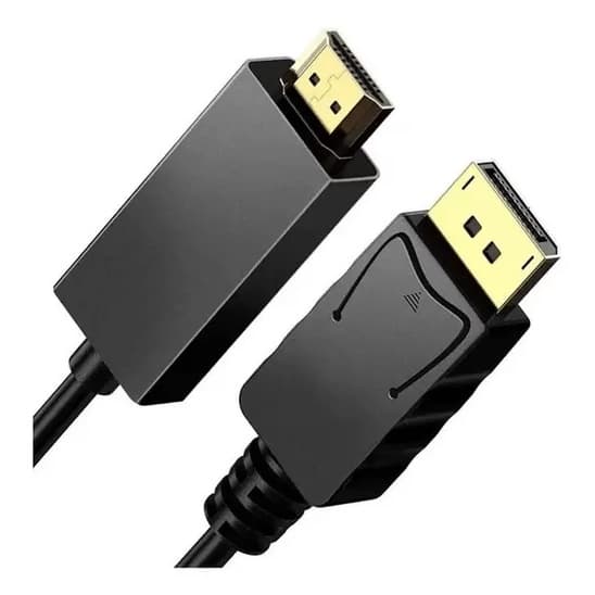 Conversor Cabo de Displayport para Hdtv Macho 1,8 metros