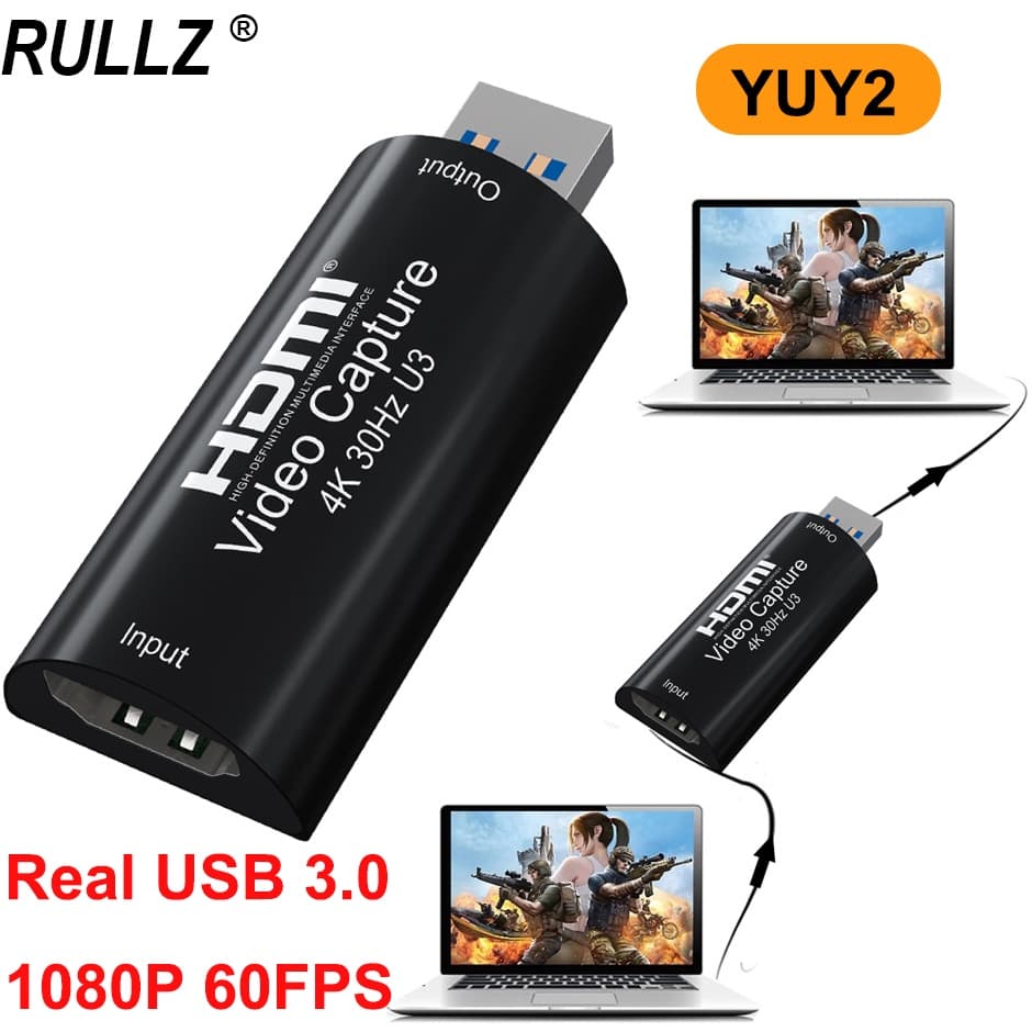 Placa De Captura De Vídeo 1080p 4K MS2130 HDMI Para USB 3.0 Caixa De Gravação De Jogos Câmera De PC Transmissão Ao Vivo