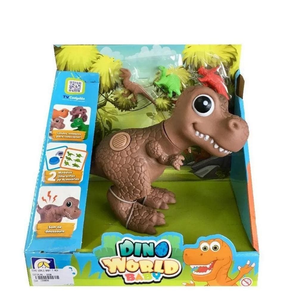 Dinossauro Dino World Baby - Cotiplás