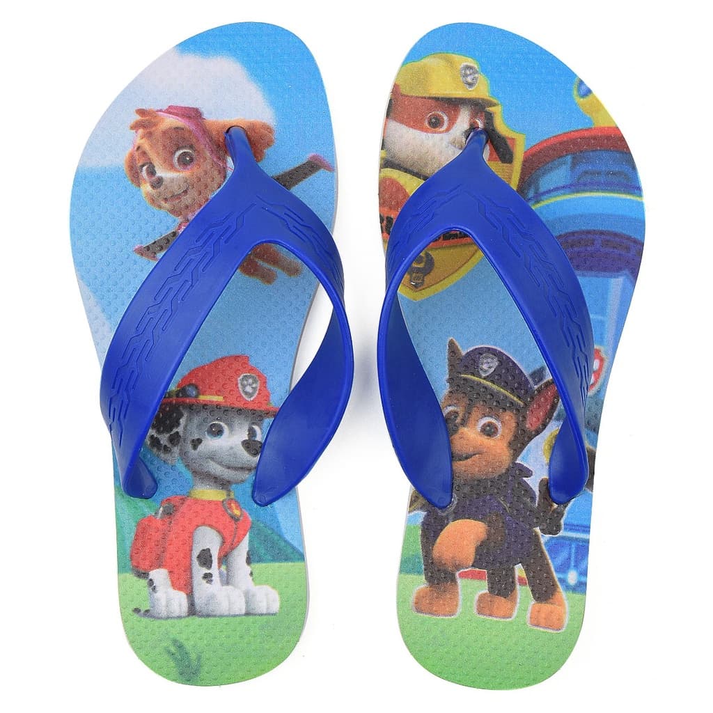 Chinelo Dedo Menino Infantil Masculino Patrulha Canina Leve Macio Confortavel