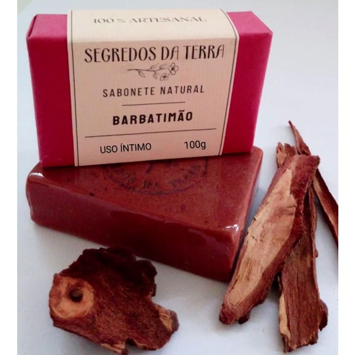 Sabonete Íntimo de Barbatimão, Melaleuca e Aroeira, Artesanal