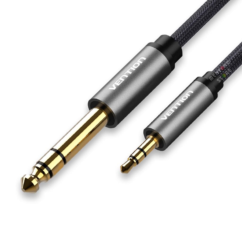 Cabo Audio P2 Para P10 Estereo Dj Fone Mesa Som 2m Vention