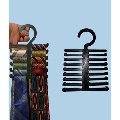 Cabide para 16 gravatas slim organizador de gravatas slim cabideiro pra gravatas