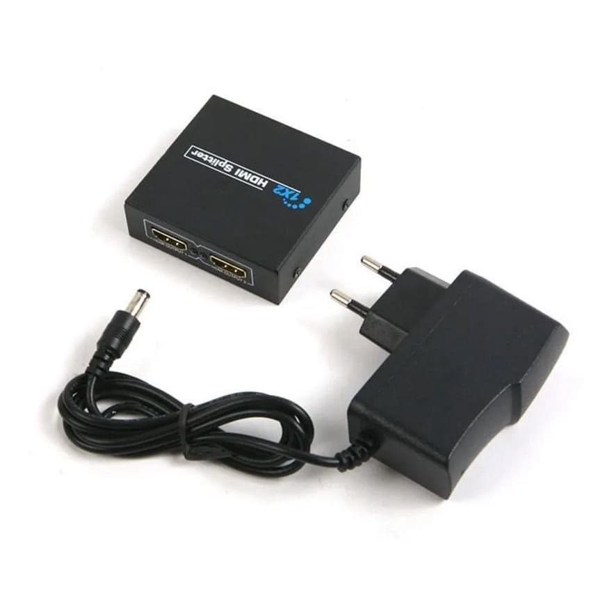 Divisor Hdmi Hdcp Splitter 1 Entrada 2 Saídas Full Hd 1x2