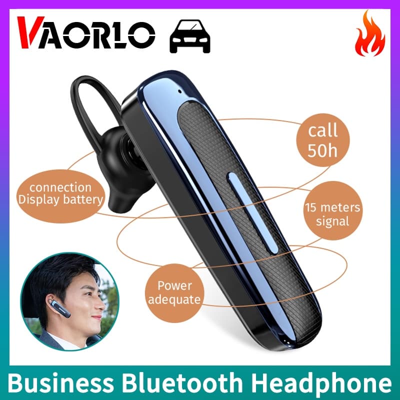 Fone De Ouvido Bluetooth Empresarial Esportivo Sem Fio Wtih HD Mic