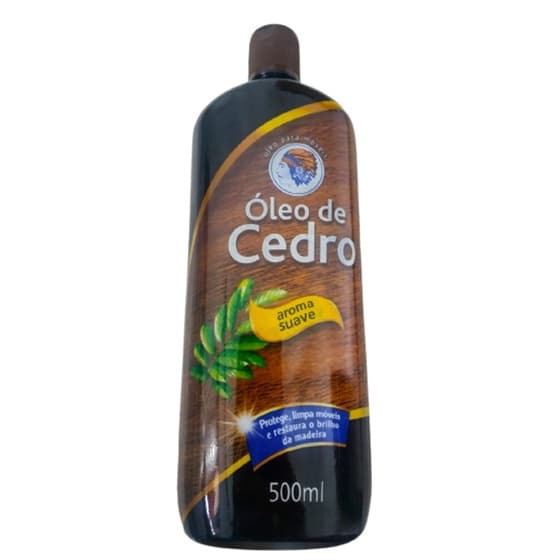 / Art & Lar / Oleo de Cedro 500 ML Grande Limpa Protege Madeiras
