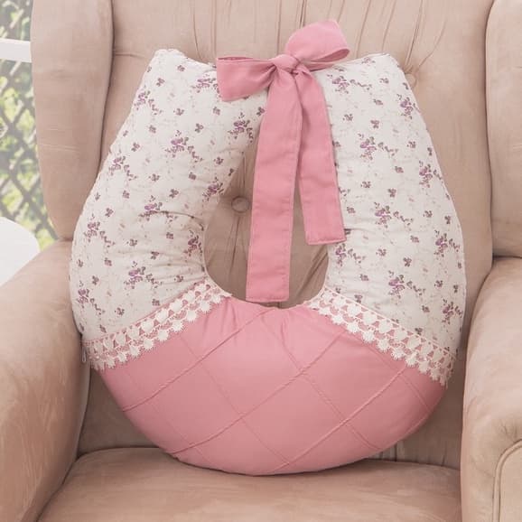 Almofada Para Amamentação Luxo Bebe Menina