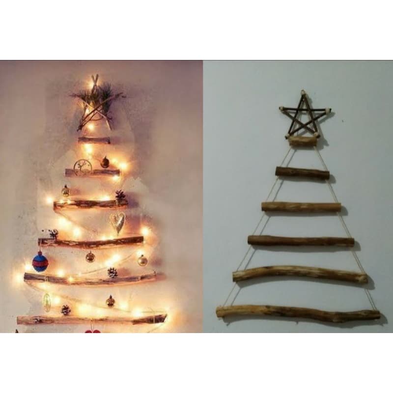 Árvore De Natal de galho Estilo Nórdico